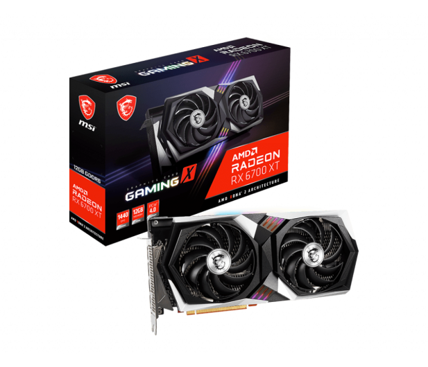 MSI Radeon RX 6700 XT GAMING X 12GB GDDR6 - 638551 - zdjęcie 2